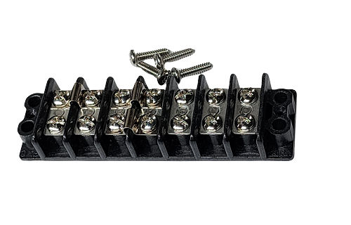 Terminal power block/strip is used to connect the wires on your burner; also called a connector block   12001    Clean Burn Waste Oil Furnace parts 