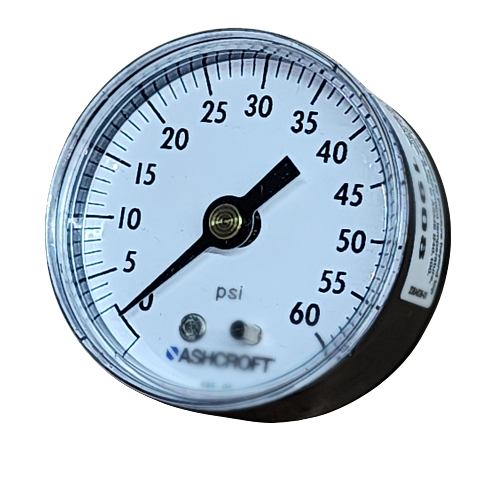 Air Gauge, pressure gauge for Clean Burn HS burners 0-60 PSI, waste oil furnace parts 